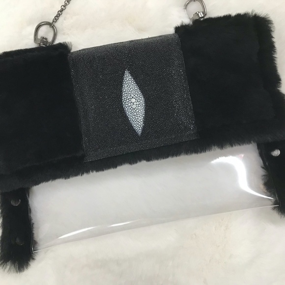 Crossbody Shoulder Clear Bag - Picture 3 of 5